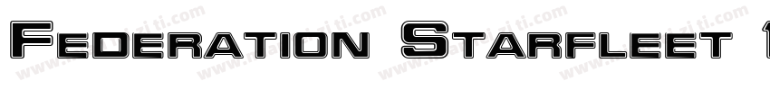 Federation Starfleet 1字体转换